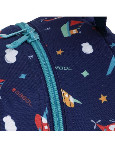 Mochila Escolar Adaptable Gabol Speedy Azul Marino Mochil...