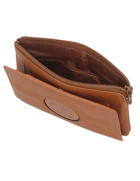 7860236 MONEDERO - TARJETERO PJL CRACKER CAMEL 7860236 MONEDERO - TARJETERO PJL CRACKER CAMEL