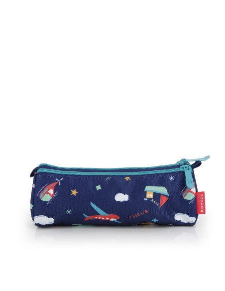Portatodo Redondo Triple Gabol Speedy Azul Marino Portato...