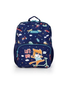 Mochila Infantil Gabol Speedy Azul Marino Mochilas Guarde...