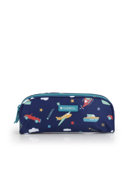 Portatodo Doble Gabol Speedy Azul Marino Portatodo Estuch...