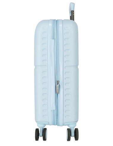 7698634 TROLLEY ABS 55CM.C/EXP. 4R. PJL ACCENT AZUL CLARO