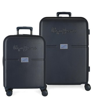 7699532 SET/2 TROLLEY  ABS 55-70CM.4R.PJL ACCENT MARINO