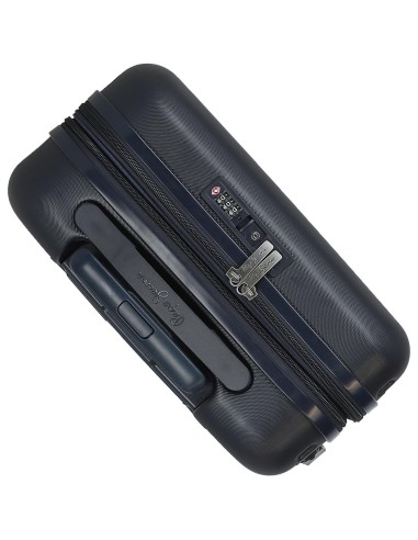 7698632 TROLLEY ABS 55CM.C/EXP. 4R. PJL ACCENT MARINO