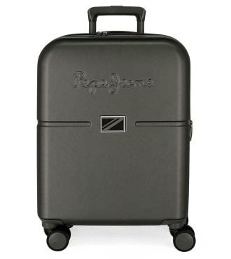 7698631 TROLLEY ABS 55CM.C/EXP. 4R. PJL ACCENT ANTRACITA