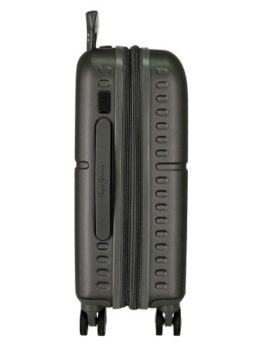 7698631 TROLLEY ABS 55CM.C/EXP. 4R. PJL ACCENT ANTRACITA