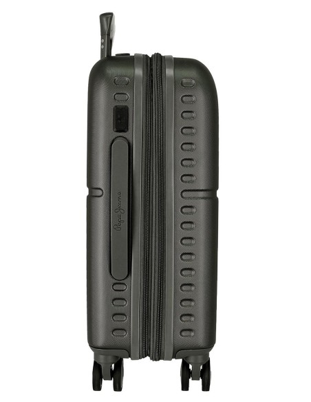 7698631 TROLLEY ABS 55CM.C/EXP. 4R. PJL ACCENT ANTRACITA