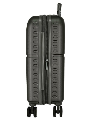 7698631 TROLLEY ABS 55CM.C/EXP. 4R. PJL ACCENT ANTRACITA