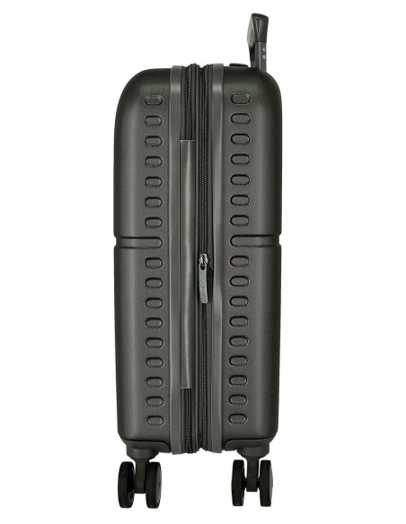 7698631 TROLLEY ABS 55CM.C/EXP. 4R. PJL ACCENT ANTRACITA