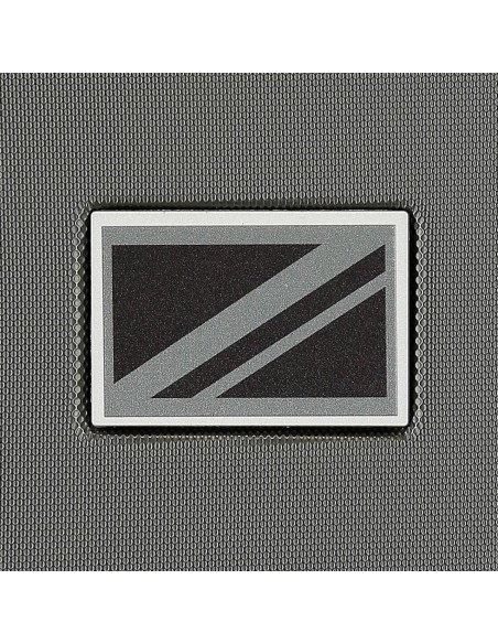 7698631 TROLLEY ABS 55CM.C/EXP. 4R. PJL ACCENT ANTRACITA