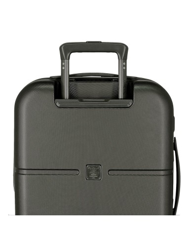 7698631 TROLLEY ABS 55CM.C/EXP. 4R. PJL ACCENT ANTRACITA