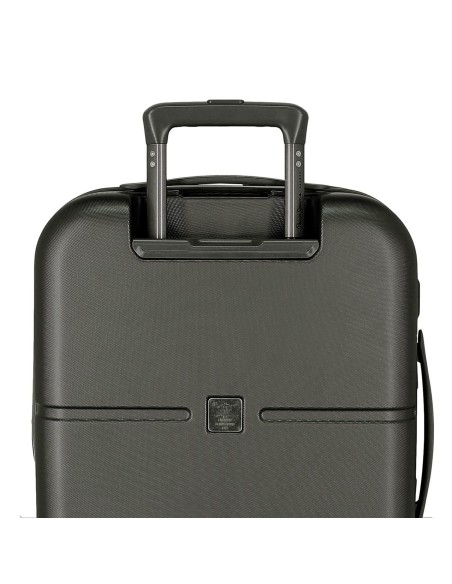 7698631 TROLLEY ABS 55CM.C/EXP. 4R. PJL ACCENT ANTRACITA