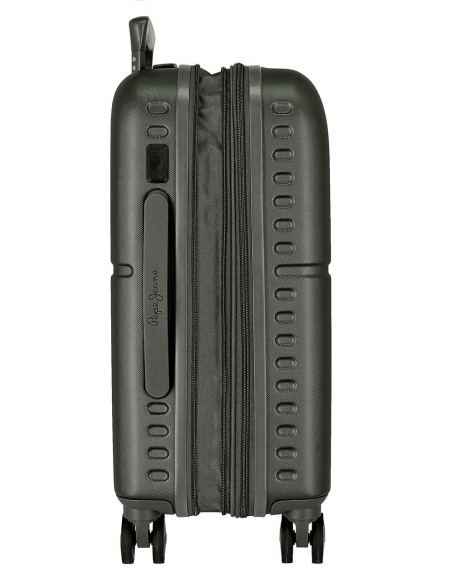 7698631 TROLLEY ABS 55CM.C/EXP. 4R. PJL ACCENT ANTRACITA