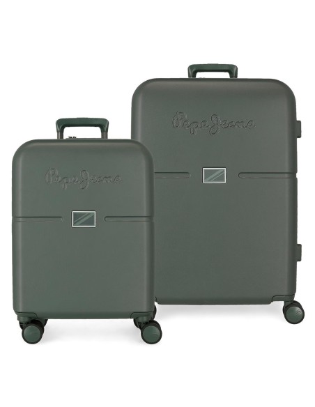 7699533 SET/2 TROLLEY  ABS 55-70CM.4R.PJL ACCENT VERDE 7699533 SET/2 TROLLEY  ABS 55-70CM.4R.PJL ACCENT VERDE