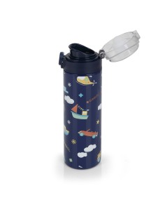 Botella Acero Inox. Infantil Gabol Speedy Azul Marino Bot... 2