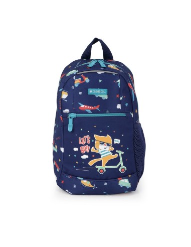 Mochila Pequeña Gabol Speedy Azul Marino Mochilas Guarder...