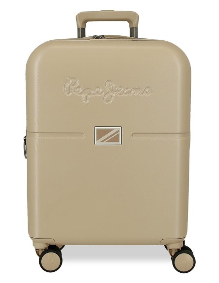 7698638 TROLLEY ABS 55CM.C/EXP. 4R. PJL ACCENT BEIGE CHAMPAG