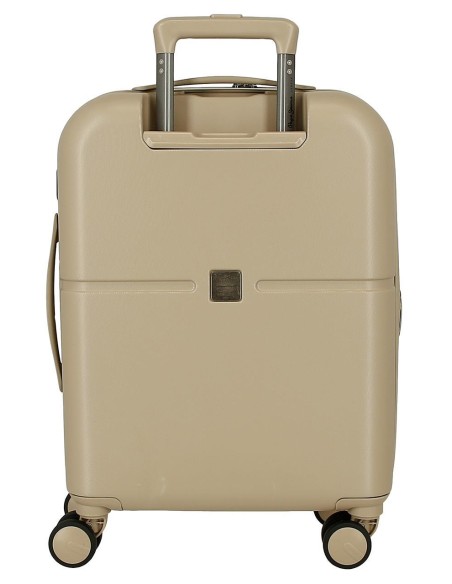 7698638 TROLLEY ABS 55CM.C/EXP. 4R. PJL ACCENT BEIGE CHAMPAG
