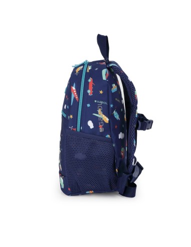 Mochila Pequeña Gabol Speedy Azul Marino Mochilas Guarder...