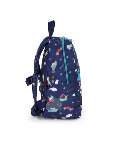 Mochila Pequeña Gabol Speedy Azul Marino Mochilas Guarder...