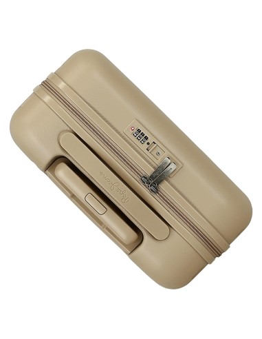 7699138 TROLLEY ABS 55CM.4R.PJL ACCENT BEIGE CHAMPAGNE