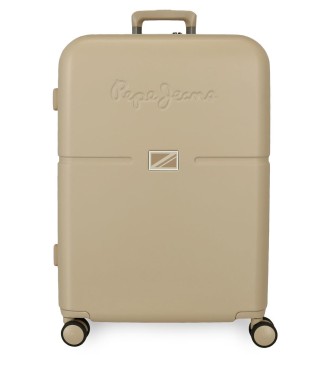 7699238 TROLLEY ABS 70CM. C/EXP. 4R.PJL ACCENT BEIGE CHAMPAG