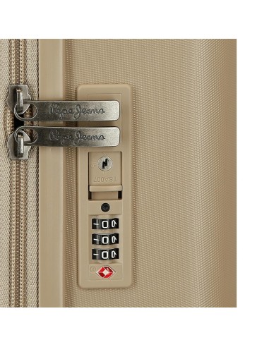 7699238 TROLLEY ABS 70CM. C/EXP. 4R.PJL ACCENT BEIGE CHAMPAG