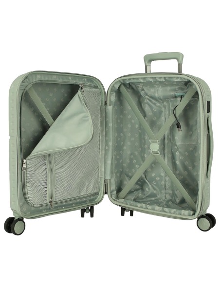 7698639 TROLLEY ABS 55CM.C/EXP. 4R. PJL ACCENT VERDE VINTAGE 7698639 TROLLEY ABS 55CM.C/EXP. 4R. PJL ACCENT VERDE VINTAGE