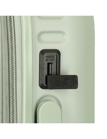 7698639 TROLLEY ABS 55CM.C/EXP. 4R. PJL ACCENT VERDE VINTAGE 7698639 TROLLEY ABS 55CM.C/EXP. 4R. PJL ACCENT VERDE VINTAGE