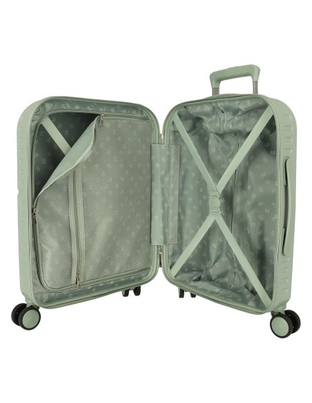 7699139 TROLLEY ABS 55CM.4R.PJL ACCENT VERDE VINTAGE 7699139 TROLLEY ABS 55CM.4R.PJL ACCENT VERDE VINTAGE