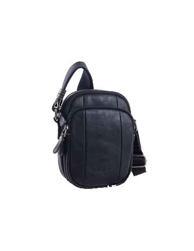 Bolso Bandolera Hombre Matties PVC Negro