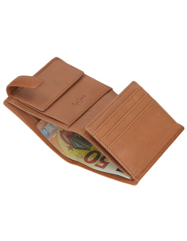 7861236 BILLETERO PJL CRACKER CAMEL