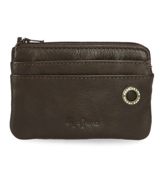 7370132 MONEDERO PJL BADGE MARRON