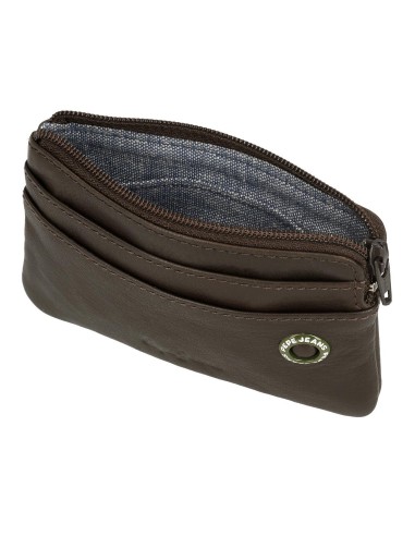 7370132 MONEDERO PJL BADGE MARRON