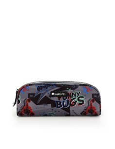 Portatodo Doble Gabol Bugs Negro Portatodo Estuche | Fraber