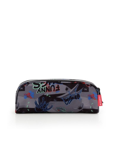 Portatodo Doble Gabol Bugs Negro Portatodo Estuche | Fraber