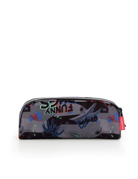 Portatodo Doble Gabol Bugs Negro Portatodo Estuche | Fraber