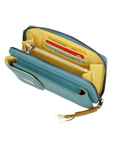 7565333 BANDOLERA PORTAMOVIL Y TARJETAS PJL BEA AZUL