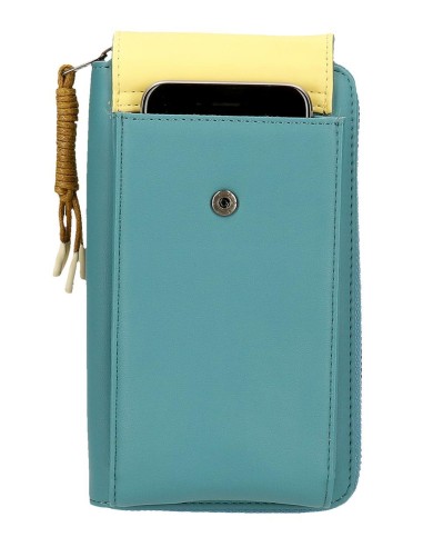7565333 BANDOLERA PORTAMOVIL Y TARJETAS PJL BEA AZUL