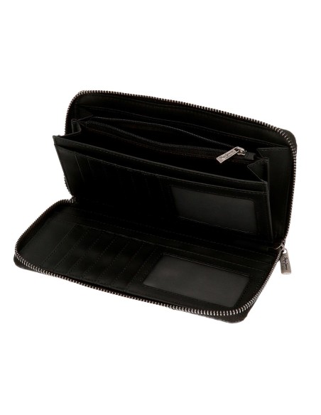 7738531 BILLETERO C/CREMALLERA PJL BETHANY NEGRO 7738531 BILLETERO C/CREMALLERA PJL BETHANY NEGRO