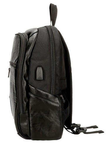 7812131 MOCHILA ADAP.2C PORTAORD. PJL HORLEY NEGRO