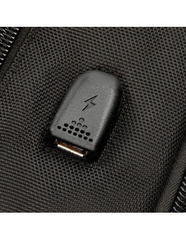 7812131 MOCHILA ADAP.2C PORTAORD. PJL HORLEY NEGRO