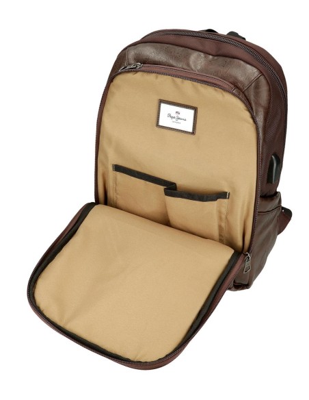 7812132 MOCHILA ADAP.2C PORTAORD. PJL HORLEY MARRON 7812132 MOCHILA ADAP.2C PORTAORD. PJL HORLEY MARRON