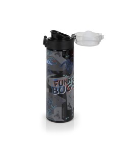 Botella Acero Inox. Infantil Gabol Bugs Negro Botella Ace... 2