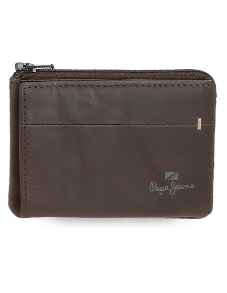 7840232 MONEDERO - TARJETERO PJL STAPLE MARRON 7840232 MONEDERO - TARJETERO PJL STAPLE MARRON