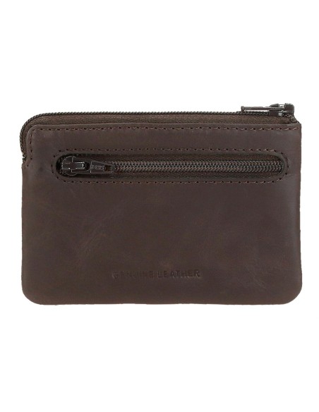 7840232 MONEDERO - TARJETERO PJL STAPLE MARRON 7840232 MONEDERO - TARJETERO PJL STAPLE MARRON