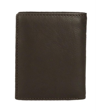 7371132 BILLETERO PJL BADGE MARRON 2