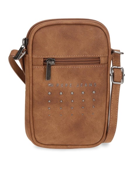 7755233 PORTAMOVIL BANDOLERA PJL HOLLY MARRON 7755233 PORTAMOVIL BANDOLERA PJL HOLLY MARRON