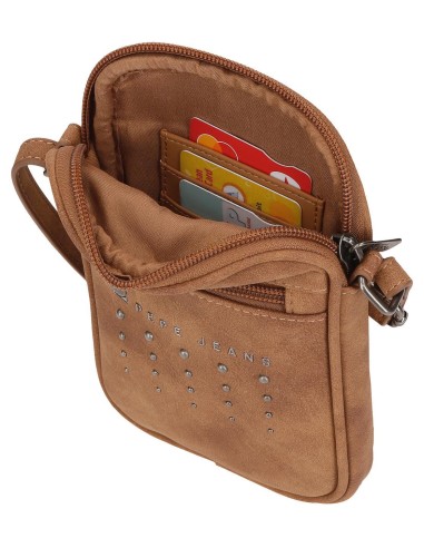 7755233 PORTAMOVIL BANDOLERA PJL HOLLY MARRON