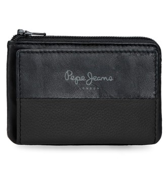 7830234 MONEDERO - TARJETERO PJL DUAL NEGRO